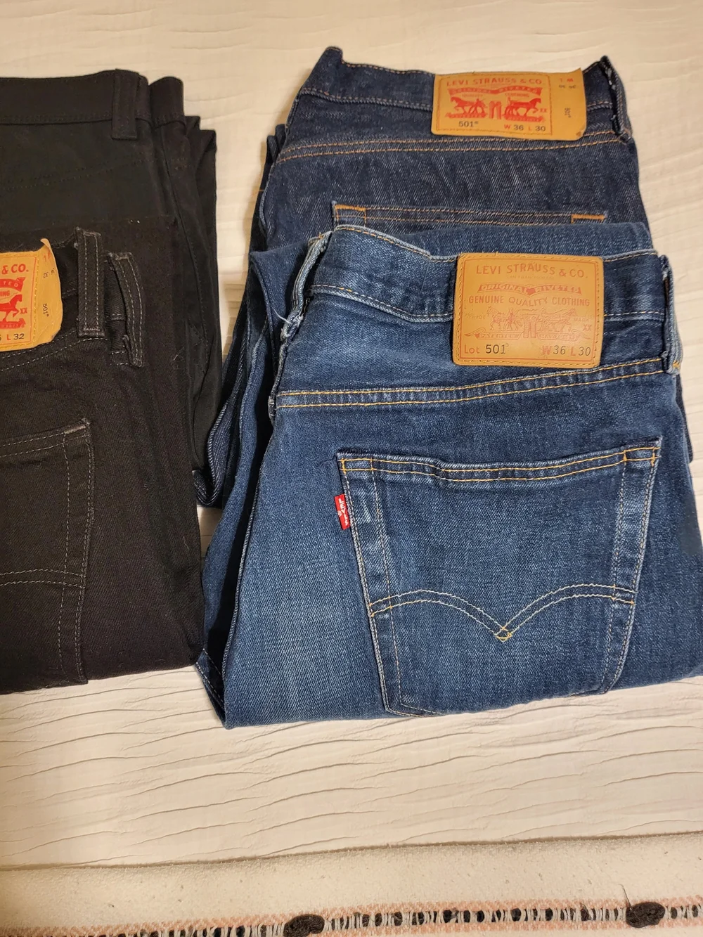 Levi's 501 Men’s Blue Jeans - W36 L30